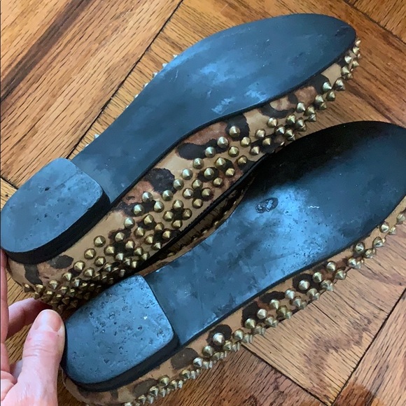 Great Condition! Steve Madden Leopard Stud Flat - Picture 4 of 4
